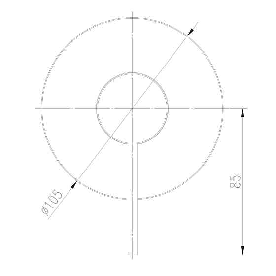 Змішувач для душу вбудований  TOPAZ LOFT TLF 32705-H75-C Киев