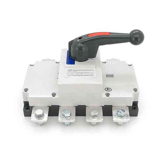 Ручний вимикач/роз'єднувач/рубильник CHINT NH40-630/4P, 380V, 400A, стандартна рукоятка Київ