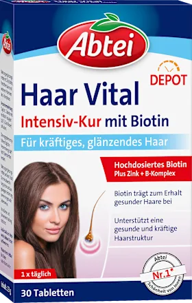 Abtei Haar Vital mit Biotin 30 St Hair Vital с биотином 30 шт Київ