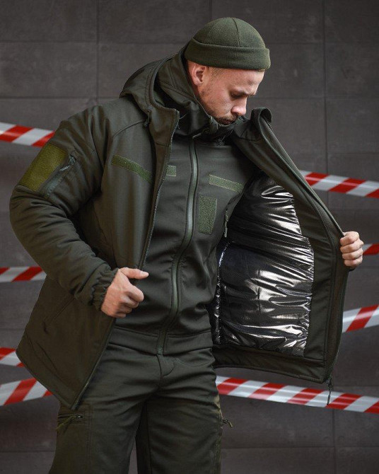 Зимний тактический костюм 3в1NEOTON олива ВТ0592 Одесса - изображение 2