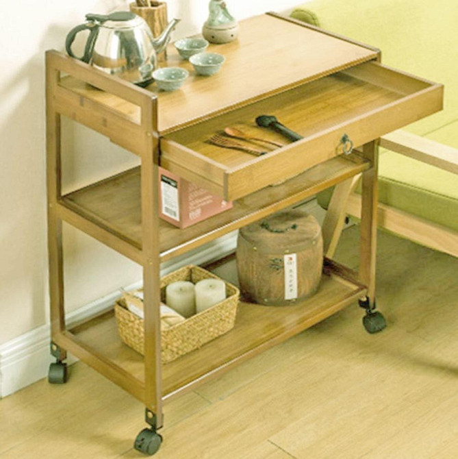 Сервірувальний столик "Вордінг" сієна Миколаїв - фото 1