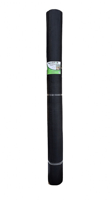 Сітка вольєрна 12*14"AgroStar"1*100 м(чорна) Київ - фото 5
