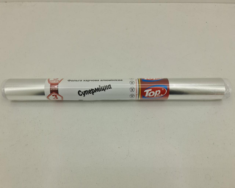 Суперщільна Фольга 3 м/44 см (30 мкр) ТОР (1 рул) Харків - фото 4