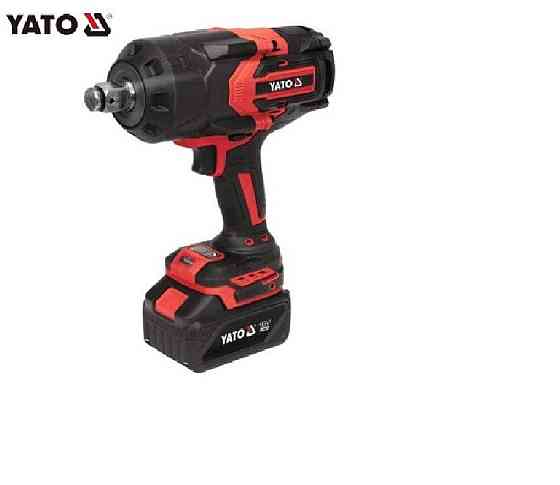 Гайковерт ударний акумуляторний YATO: 18 В, 6 А*Год, 1300 Вт, квадрат 1