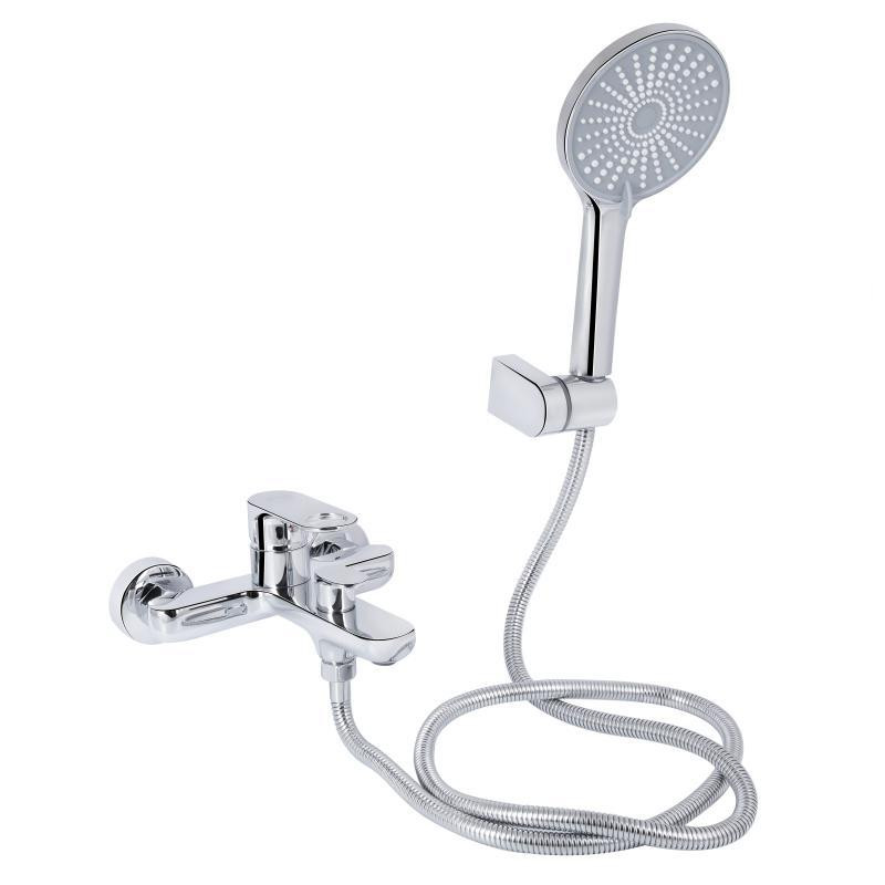 Смеситель для ванны c душевым гарнитуром Qtap Jay QTJAY259CRM45541 Chrome Харьков - изображение 1