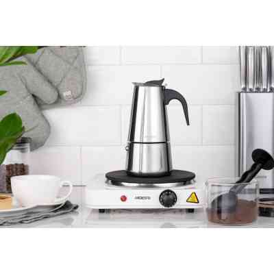 Гейзерная кофеварка Ardesto Gemini Apulia 9 чашок (AR0809SS) Винница