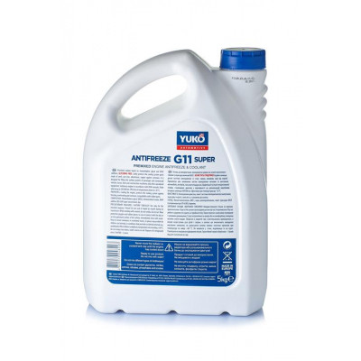 Антифриз Yuko -40 Super G11 синий 5л (4820070248203) Винница - изображение 2