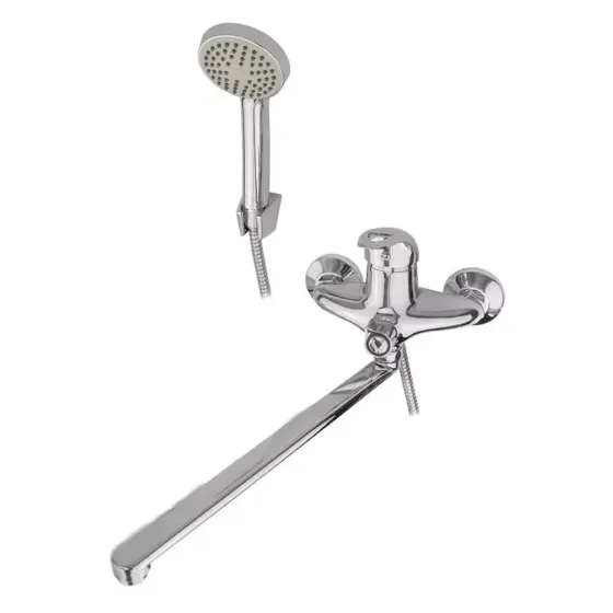 Смеситель для ванны WEZER NHK7-B048 с душевым гарнитуром Киев