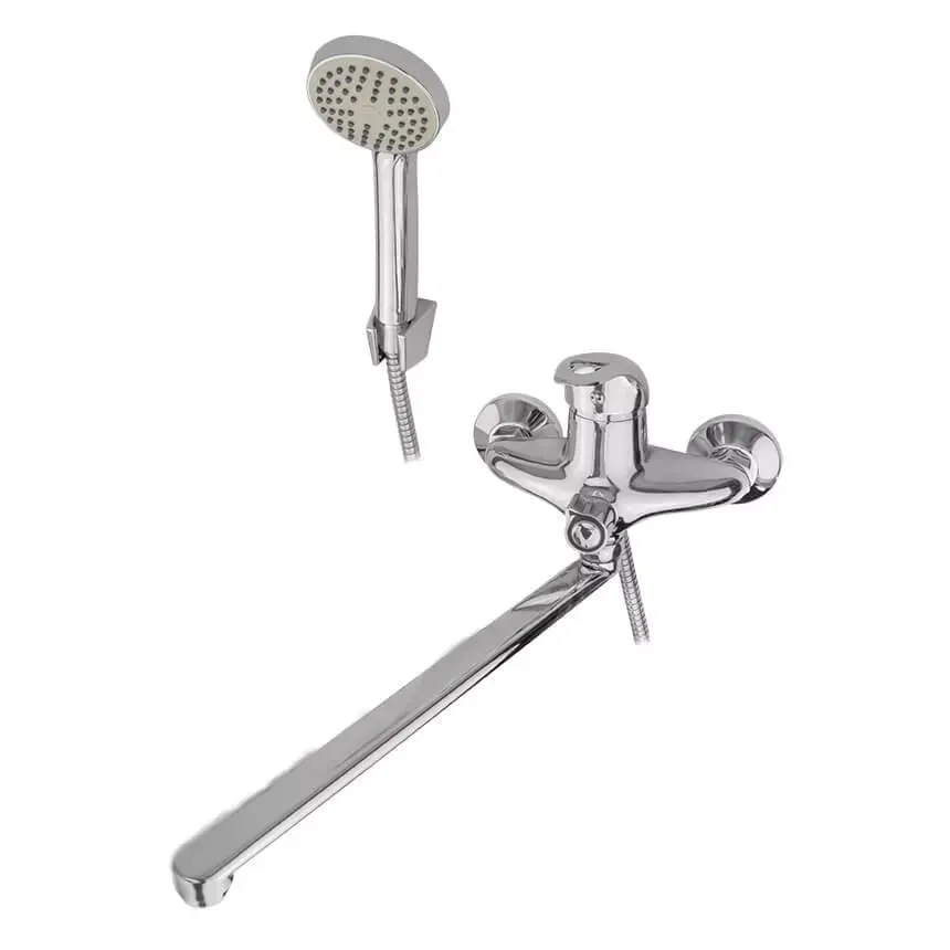 Смеситель для ванны WEZER NHK7-B048 с душевым гарнитуром Киев - изображение 1