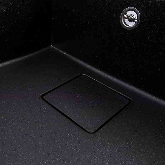 VALESO Гранітна мийка VALESO GALANS 7850 матова Чорний металік Київ