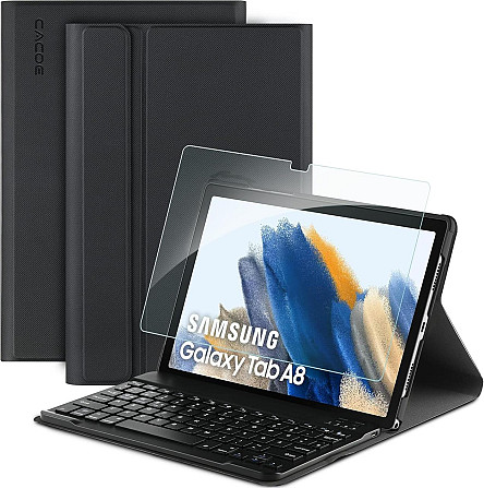 Фірмовий чохол-клавіатура CACOE для планшета Samsung Galaxy Tab A8 10.5 дюймів X205 / ‎X200 / X207 Дніпро - фото 1