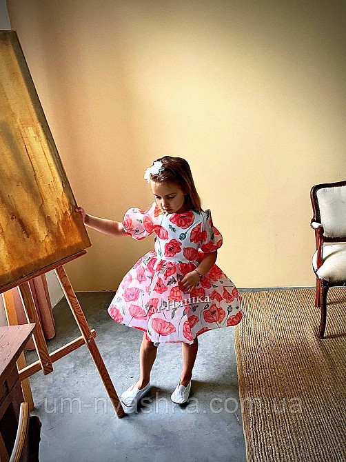 Маки святкова дитяча сукня з маками Кривой Рог - изображение 6