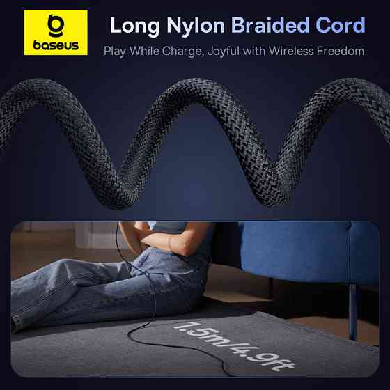 Бездротовий зарядний пристрій Baseus Simple Mini4 Cosmic Black Київ