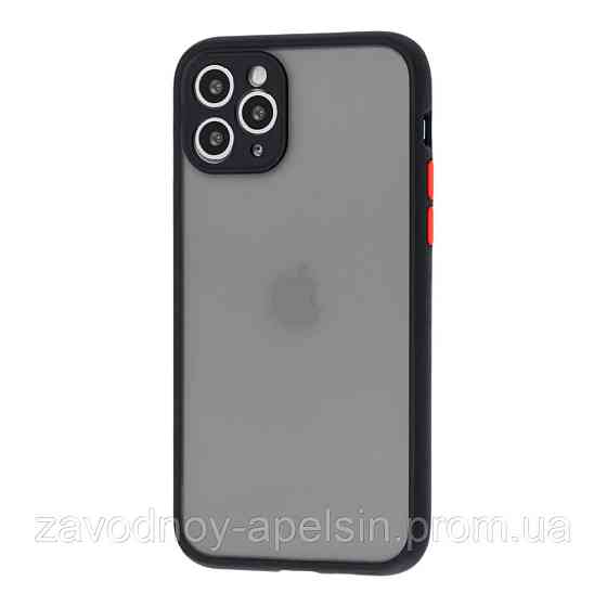 IPhone 11 Чехол матовый Защита камеры (TPU+PC) Одесса