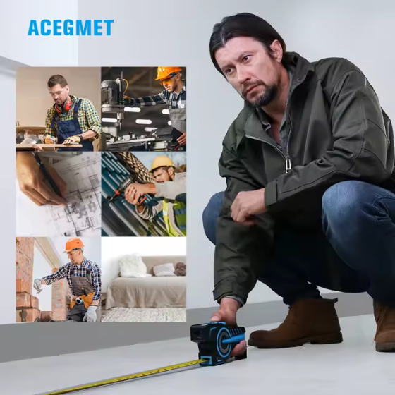 Рулетка лазерная Agegmet Mileseey DTX10 bluetooth Винница