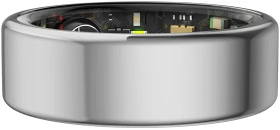 Смарт-кільце смарт-каблучка Smart Ring JRING розмір 11 silver з датчиками кисню та серцебиття Дніпро