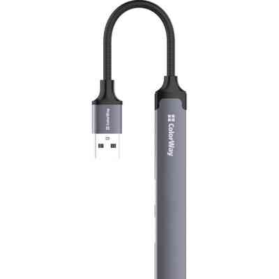 Концентратор ColorWay USB-A 4-в-1 USB2.0х3/USB3.0 (CW-HUB05) Вінниця