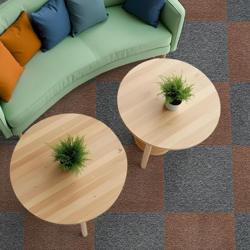 Плитка под ковролин без клеевого слоя 500х500х3мм Графит SW-00002709 Днепр - изображение 6