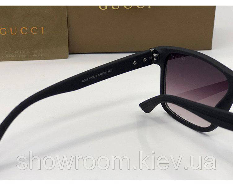 Мужские солнцезащитные очки с градиентом GG (4963) Киев - изображение 2