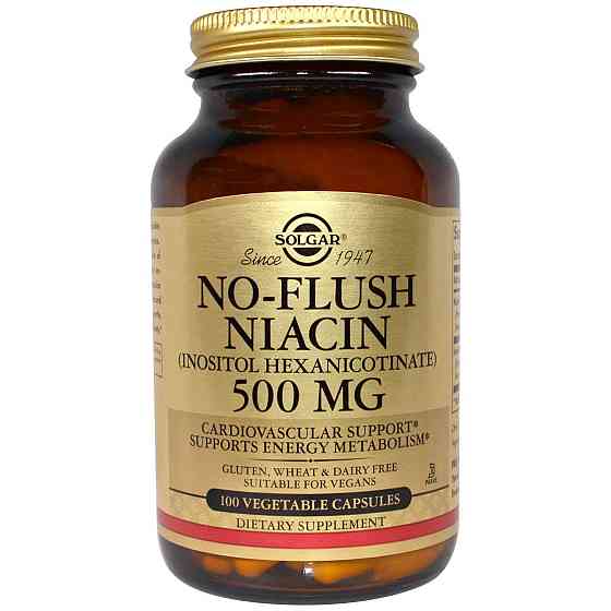 Ниацин (No-Flush Niacin) 100 капсул Киев