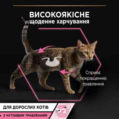 Влажный корм для кошек Purina Pro Plan Cat Nutrisavour Delicate Для кошек с чувствительным пищеварением С океанической рыбой 75 г (8445290660923) Винница