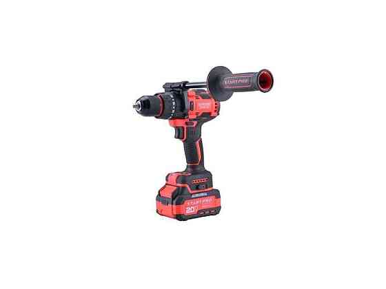 Шуруповерт акумуляторний 20В 20В 4Аг ударний SCD3-20 BRUSHLESS Кейс 2АКБ USB-Type C ТМ START PRO Київ