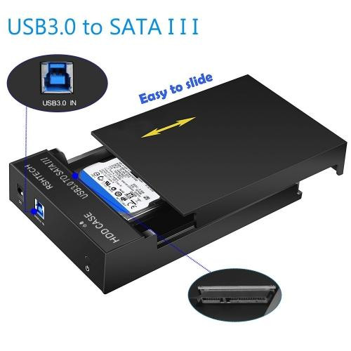 Зовнішня кишеня для 2.5 3.5 USB 3.0 to SATA RSHTECH RSH-319 Луцьк - фото 3