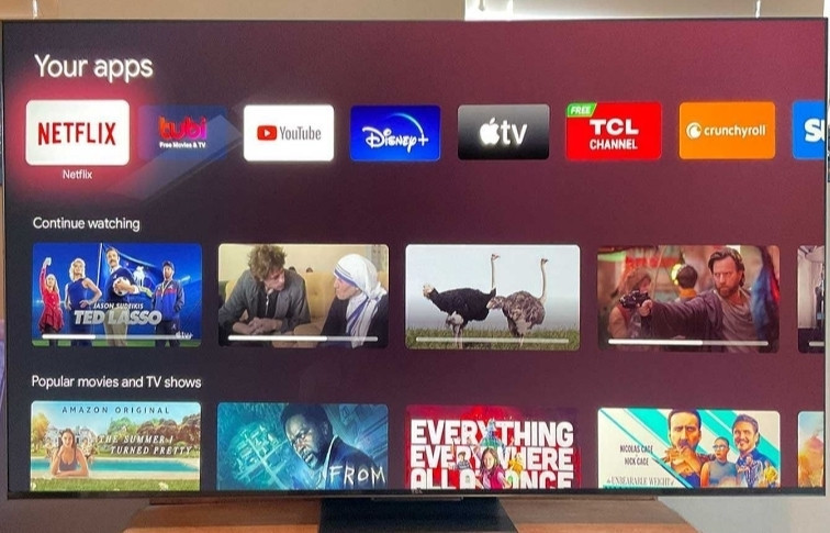 Телевізор Безрамний: 65" 4К, 144 Гц. Сабвуфер Smart QLED TCL 65C839. Київ - фото 1