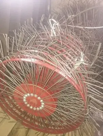 Граблі ворушилки Сонечко механічні 4-колісні граблі до мототрактора, спиці 5мм Харьков