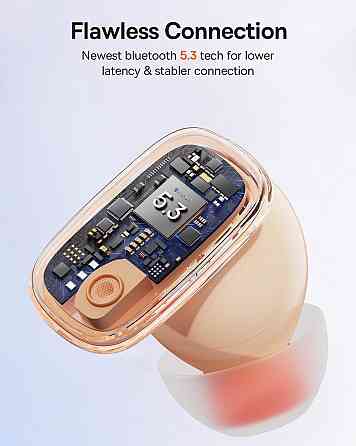 Бездротові навушники Baseus AirNora 2 True Wireless Earphones Gradient Orange Киев