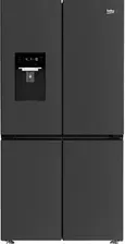 Холодильник Lodówka Beko GN1426240ZDXBRN Side by Side 182cm Czarny Киев