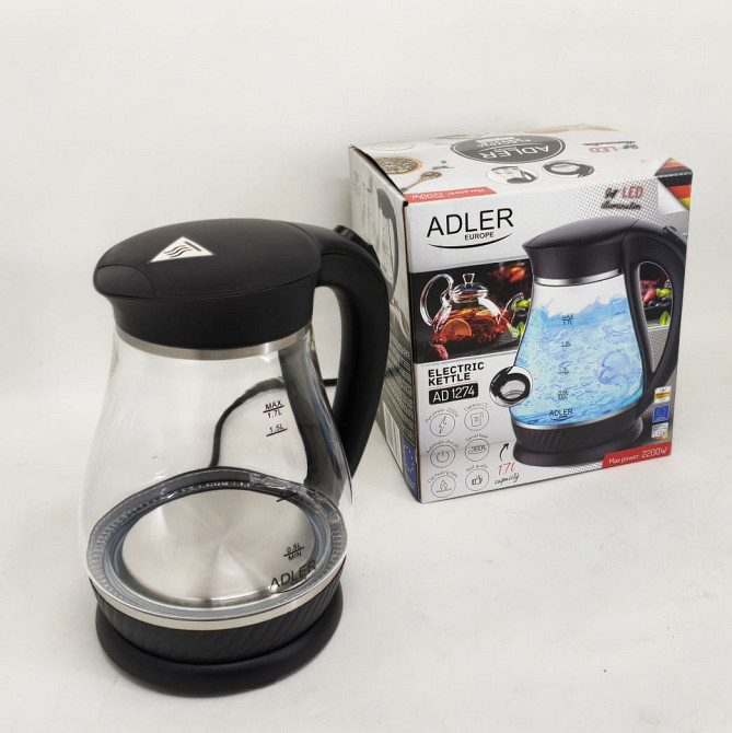 Чайник с индикацией и подсветкой, Электрочайник с контролем уровня воды, Хороший электронный чайник YF-63 Львов - изображение 7