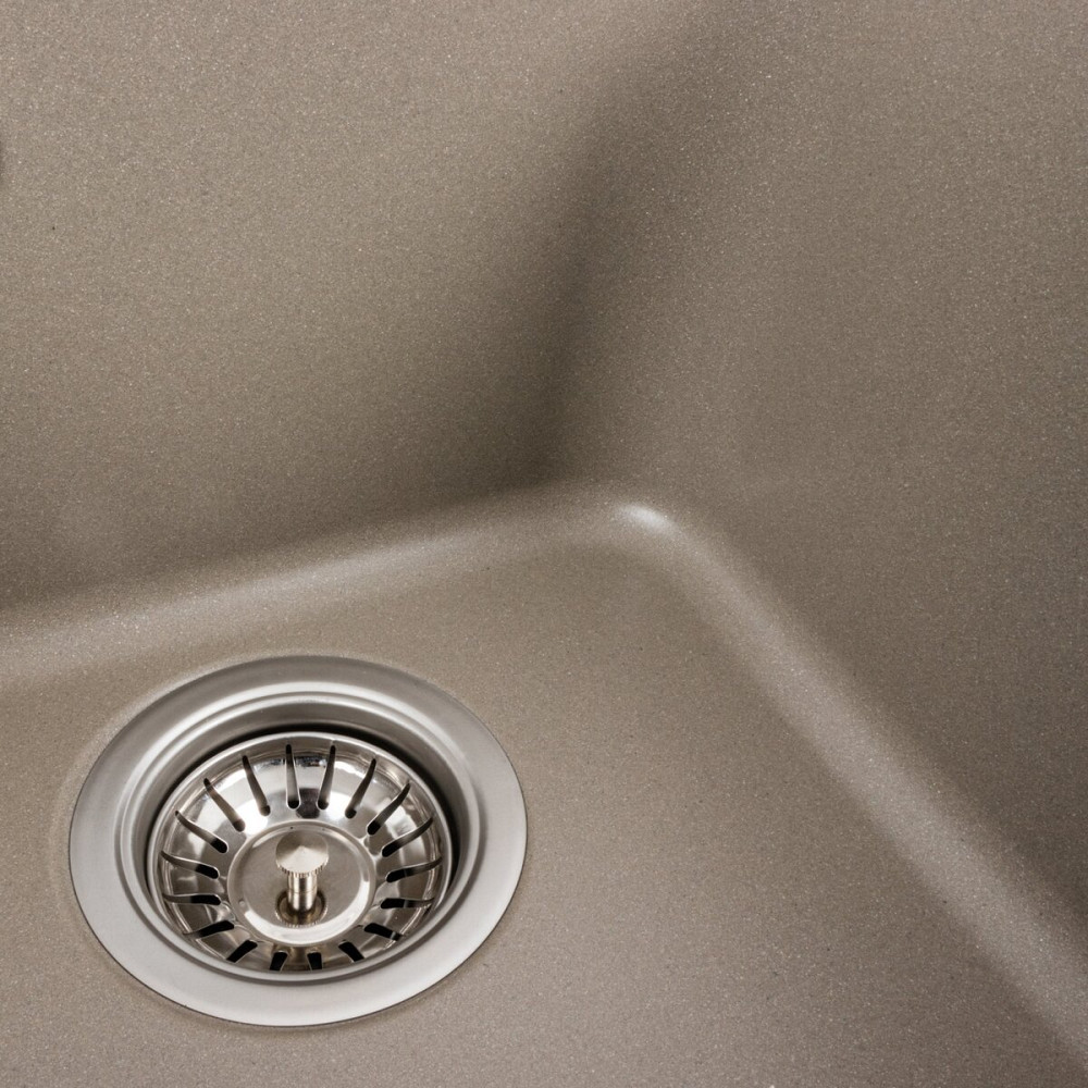 Гранітна мийка для кухні VALESO KORRADO 4050 матова Титан Коломыя - изображение 4