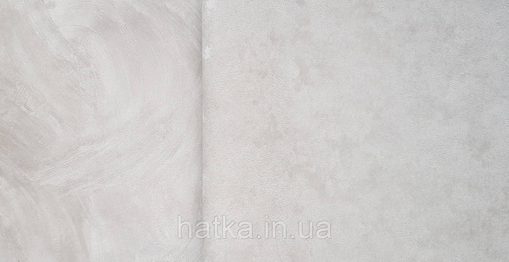 Шпалери вінілові на флізеліні Grandeco Amelia під венеціанську штукатурку структурні темно-бежеві Київ - фото 3