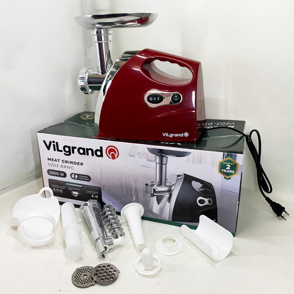 М'ясорубка для кухні для фаршу, Електрична м'ясорубка з ковбасною насадкою 'велика CX-63 Івано-Франківськ - фото 4