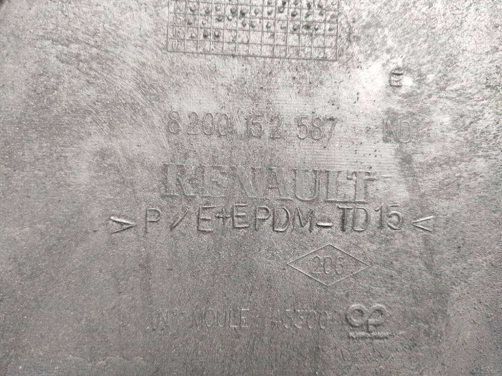 Бампер передній Renault Kangoo 2003-2007 (8200152587) Ковель - изображение 4