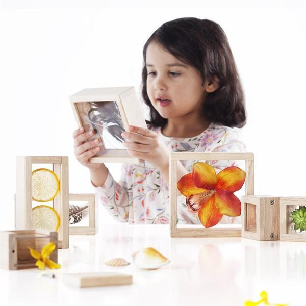 Набір Guidecraft Natural Play Скарби в прозорих ящиках (G3084) Харьков - изображение 9