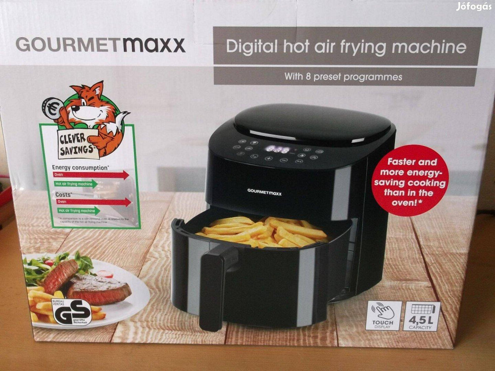 Аерофритюрниця Gourmetmaxx AF9001TH-GS (Б клас) Луцк - изображение 1