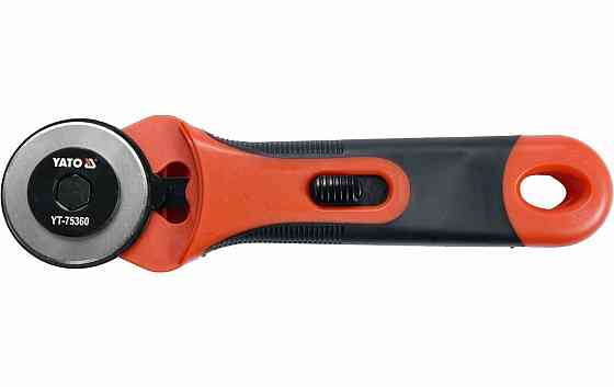 Ніж YATO з висувним круглим сталевим лезом 45мм Харків