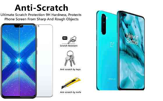 Захисне скло NeoGlass для OnePlus Nord – надпрозоре та стійке Київ