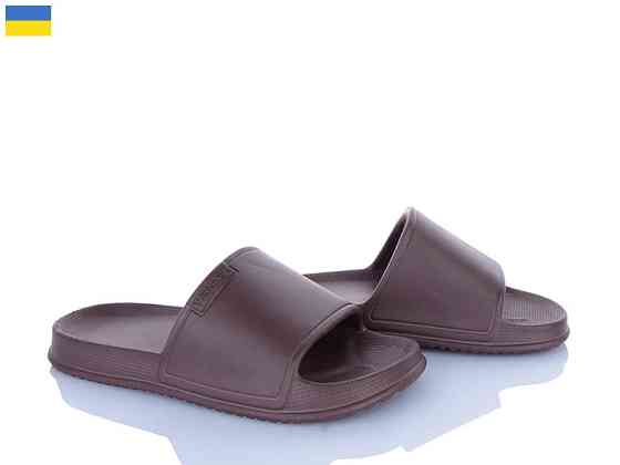 Женские шлепанцы ТМ пенка ЭВА коричневый 41 Одесса