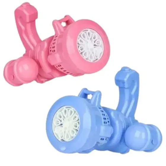 Детский пулемет генератор мыльных пузырей от батареек Bubble machine toy Коломыя