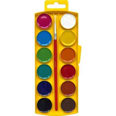 Акварельные краски Школярик Медовые 12 цветов (302023003-UA) Винница