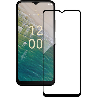 Стекло защитное ACCLAB Full Glue Nokia C32 Black (1283126582219) Винница - изображение 2