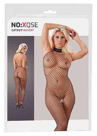 Бодістокінг - 2311500 NO:XQSE Net Catsuit Black - S/M Sex Aura Київ