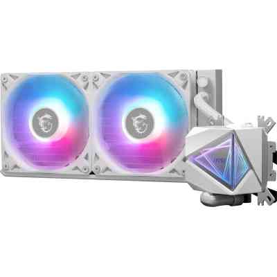 Система жидкостного охлаждения MSI MAG CoreLiquid I240 White (MAG CORELIQUID I240 WHITE) Винница