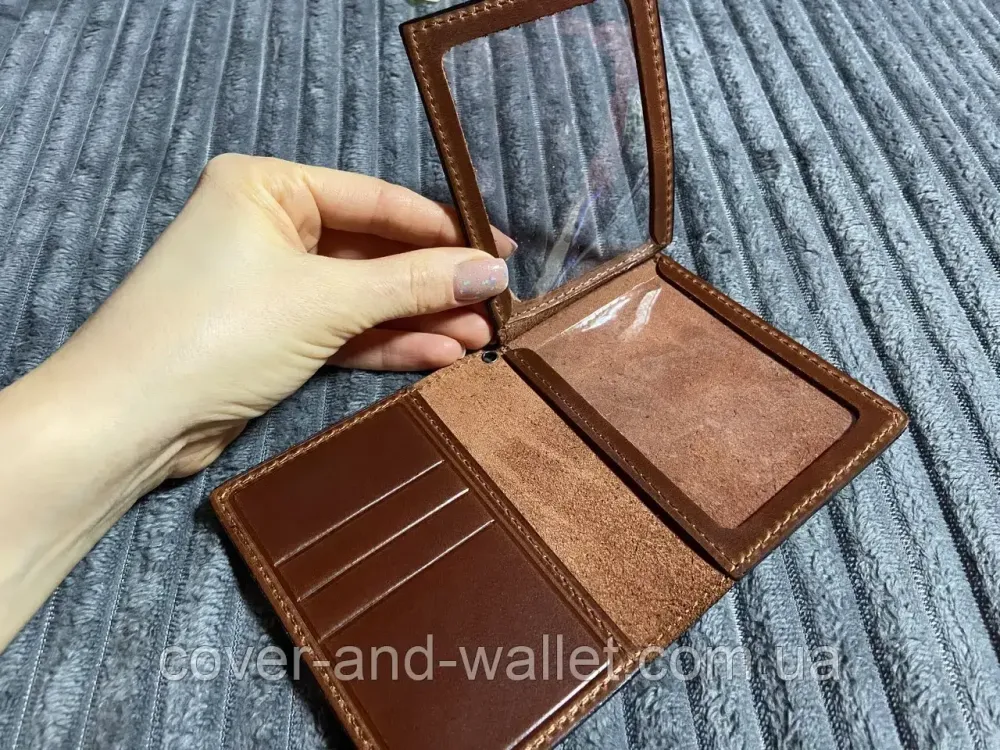 Обкладинка для посвідчення працівників СБП (служба безпеки президента) Київ - фото 3