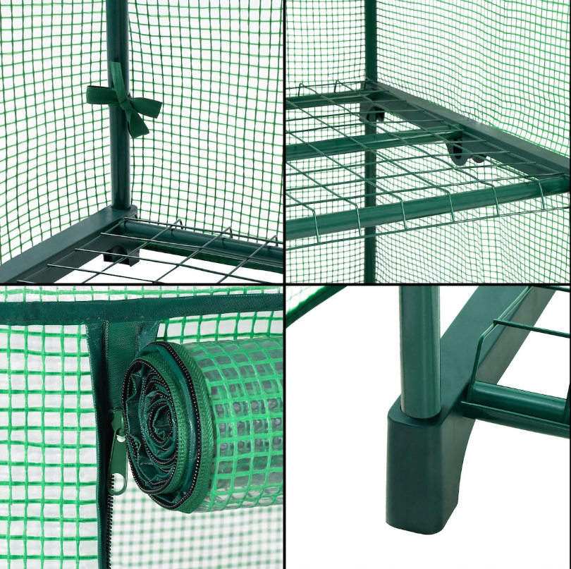 Теплиця парник з полицями Avko Garden AGH1404 (30301404) міні теплиця для балкона і тераси Київ - фото 4