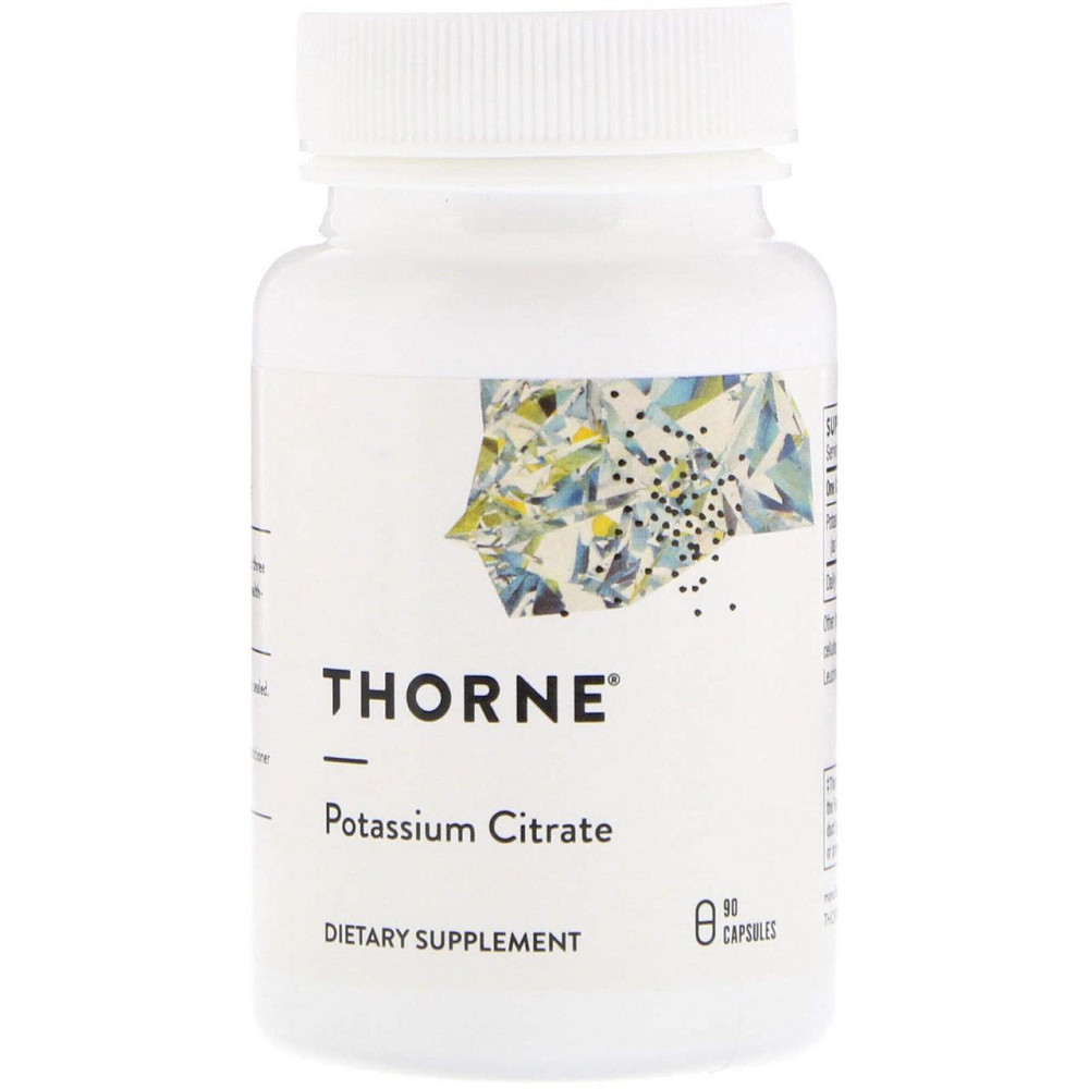 Калій цитрат Thorne Potassium Citrate 90 капсул Київ - фото 1
