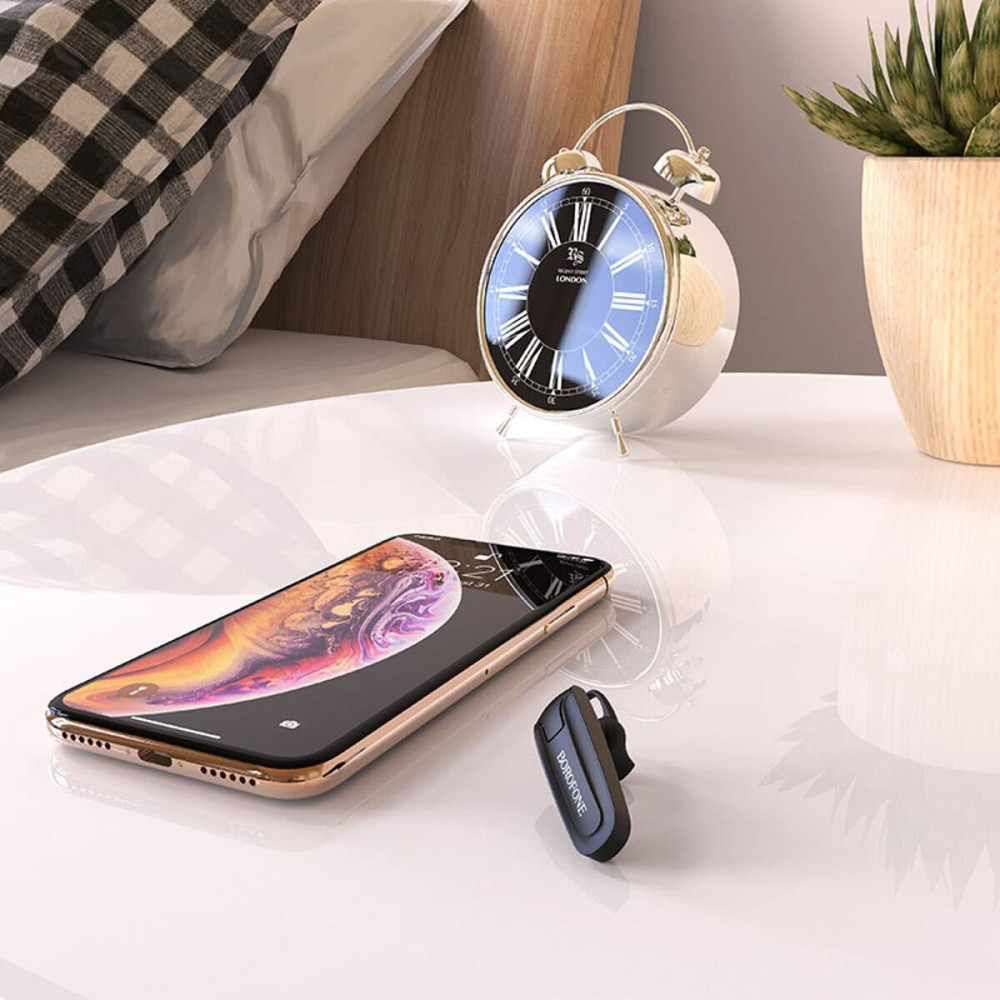 Bluetooth гарнітура BOROFONE BC21 Encourage sound business wireless headset Black Киев - изображение 2